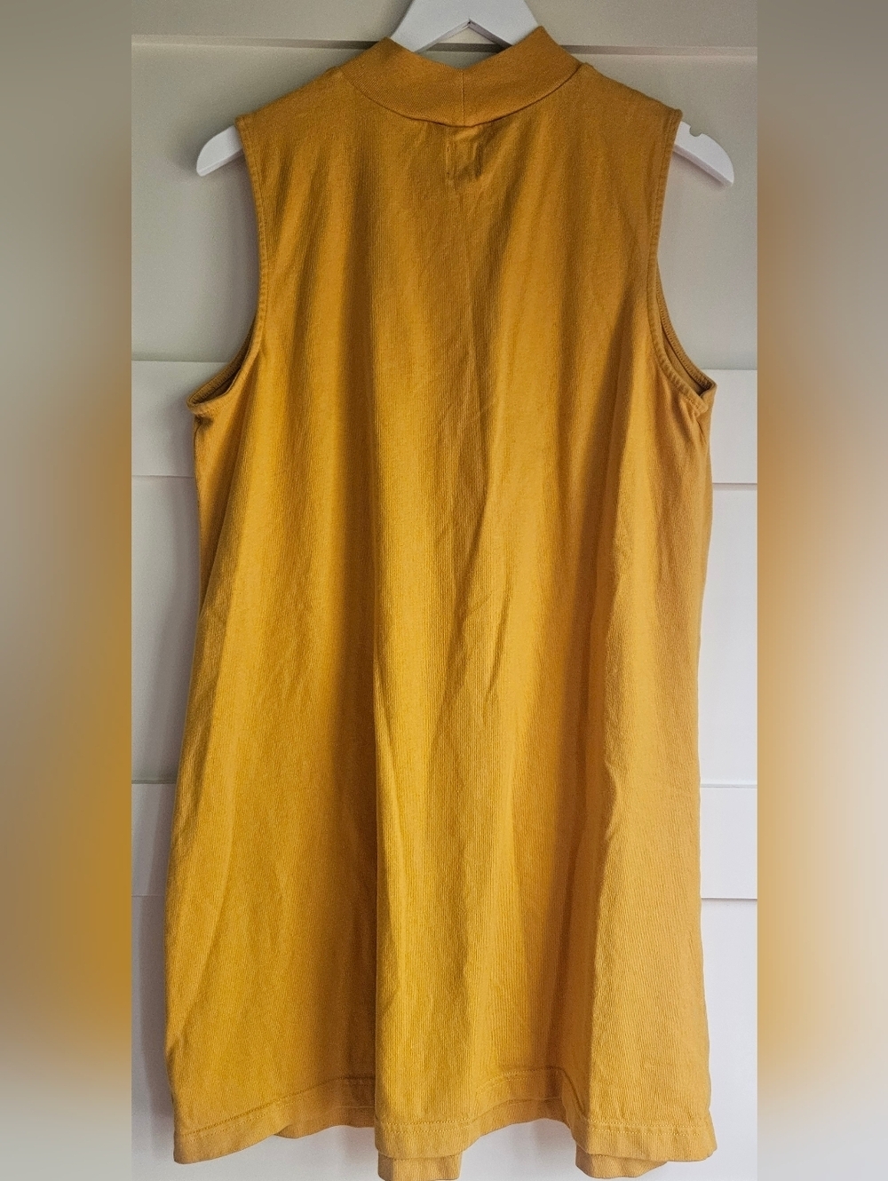 GAP Mustard Yellow Women's Tank Top Sx Xlarge - Picture 5 of 5